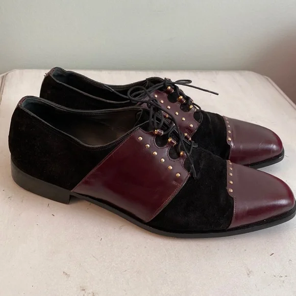 Carlo di Nuzzo | Shoes | Carlo Do Nuzzo Black Burgundy  display picture 1